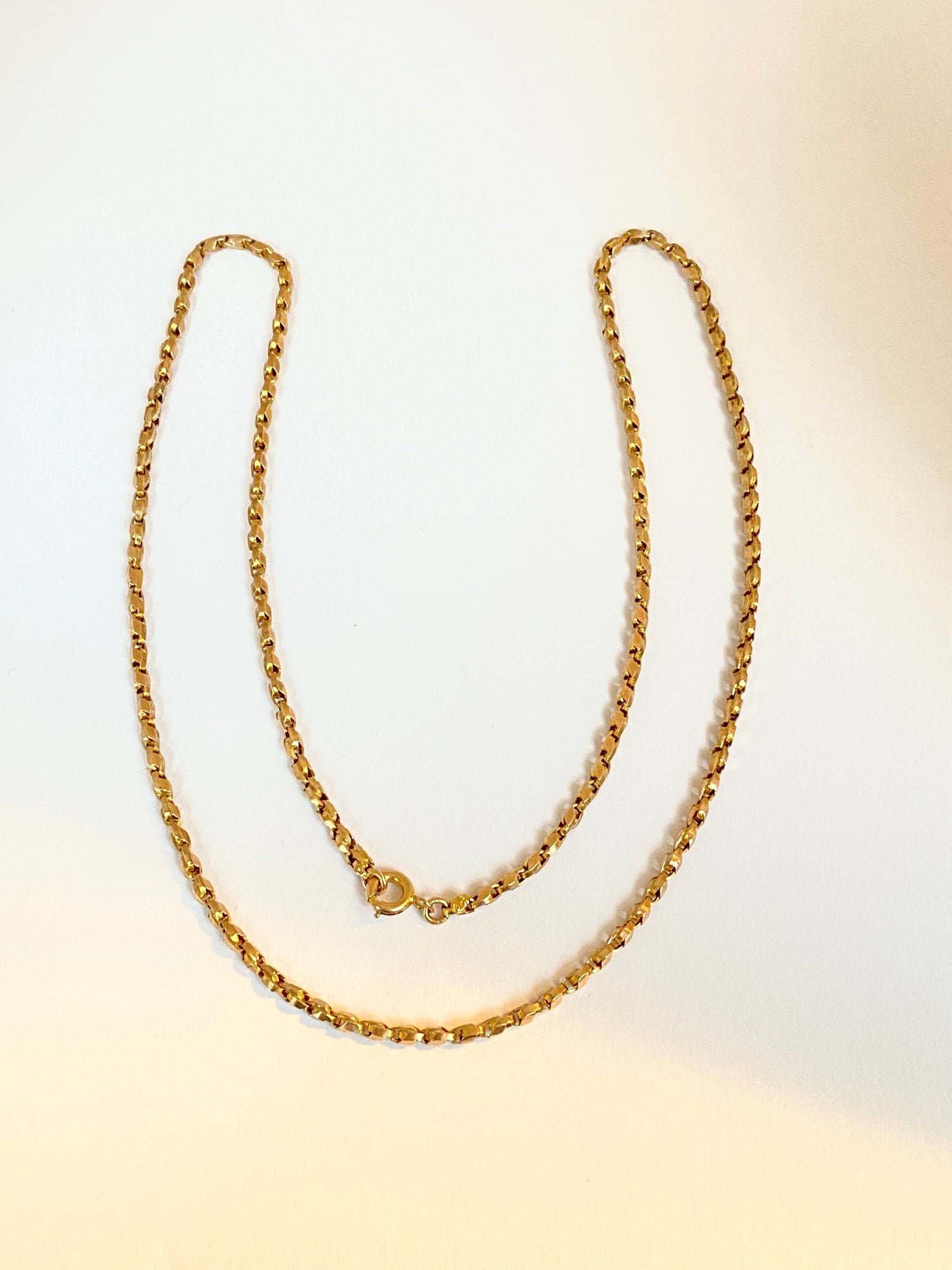 Vintage, 18 inch, 9ct Gold Rolo Chain (4.17g)