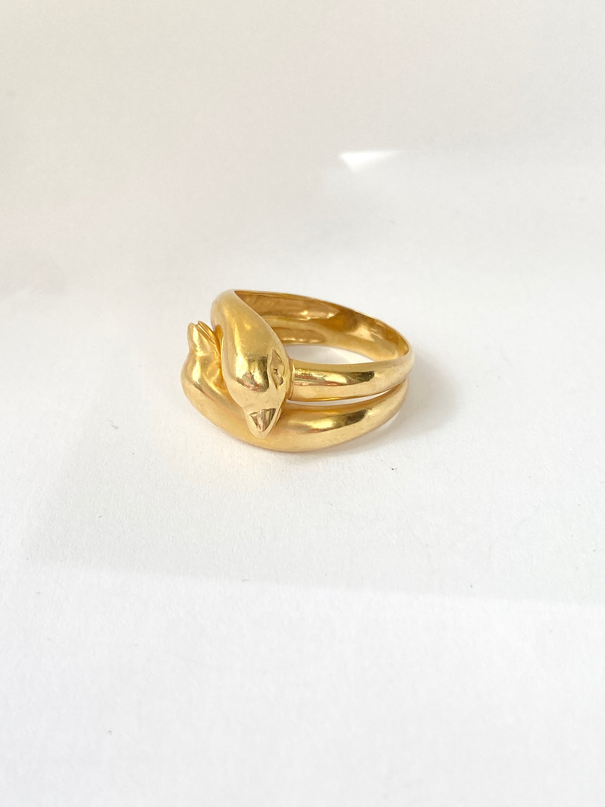 Custom Listing: Vickie Vintage 18ct Gold, Double Dolphin Ring and Opal/Diamond Ring