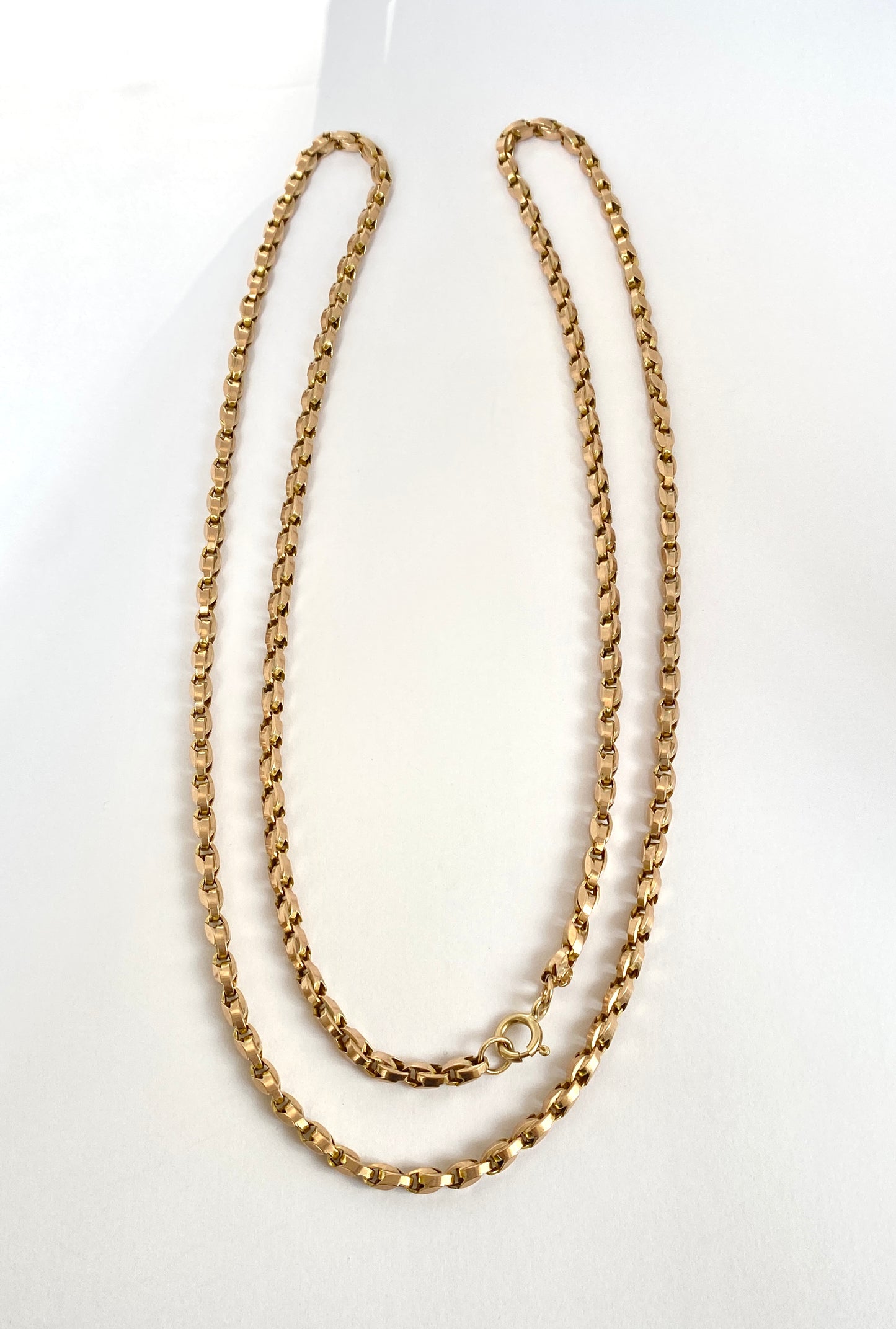 FINAL PAYMENT 9ct Gold, Antique Biker Chain and Paperclip chain