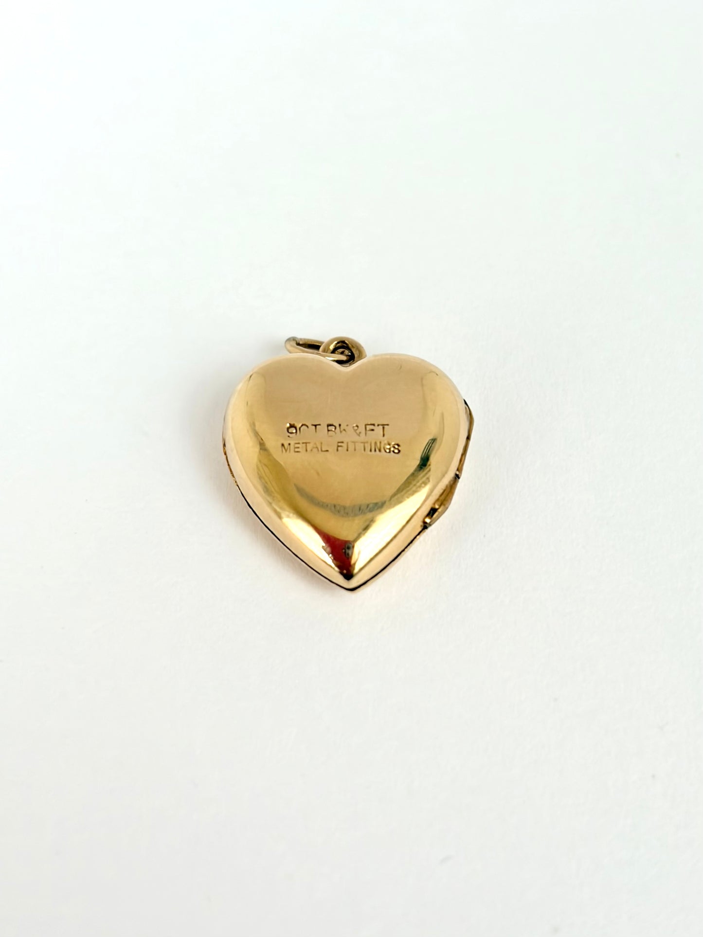 Vintage, 9ct Gold (F&B) Heart Locket