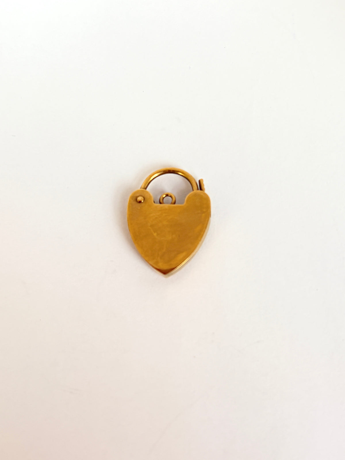 Vintage, 9ct Gold Padlock with Diamonds