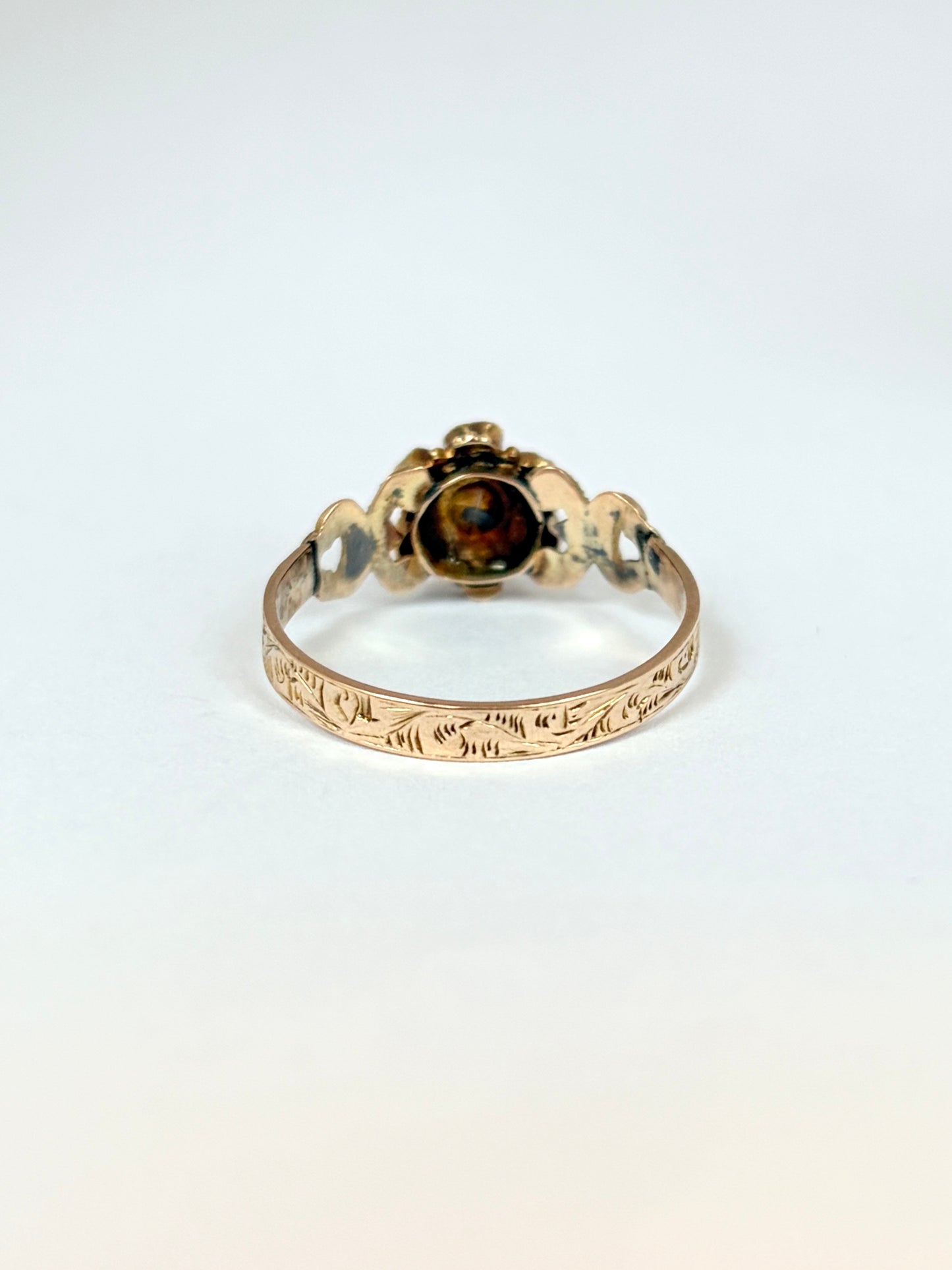 Victorian, 9ct Gold, Dearest Acrostic Multi-Gem Ring