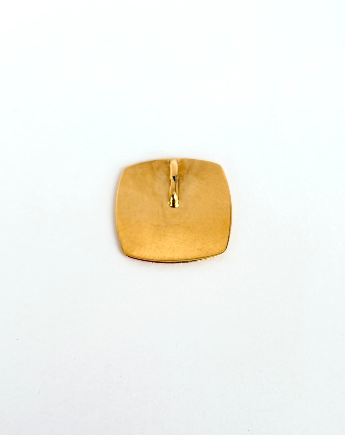 Vintage, Unusual 18ct Gold Augis French Pendant, 'Qu'hier - Que demain'