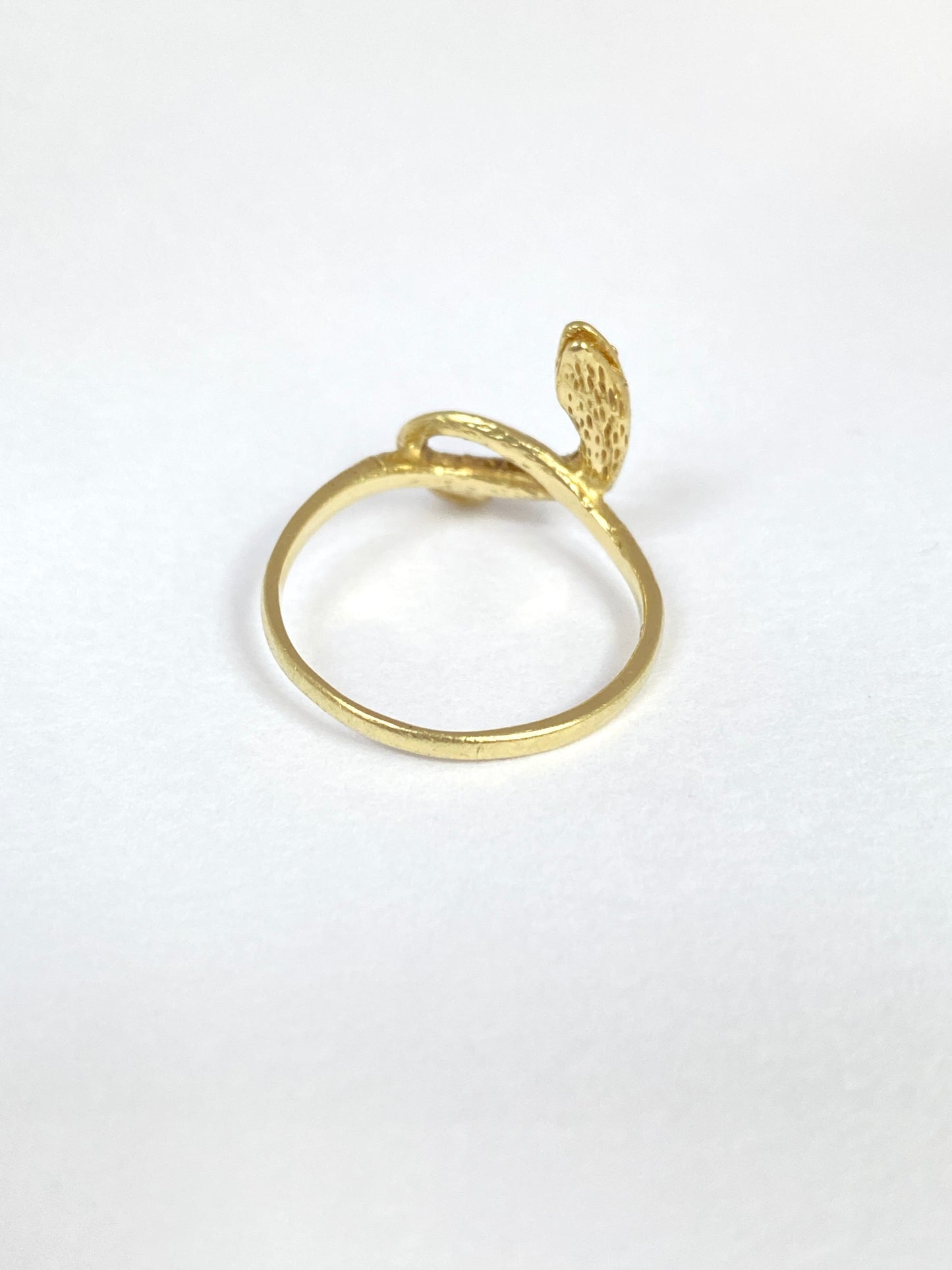 14ct Gold Vintage Snake Ring