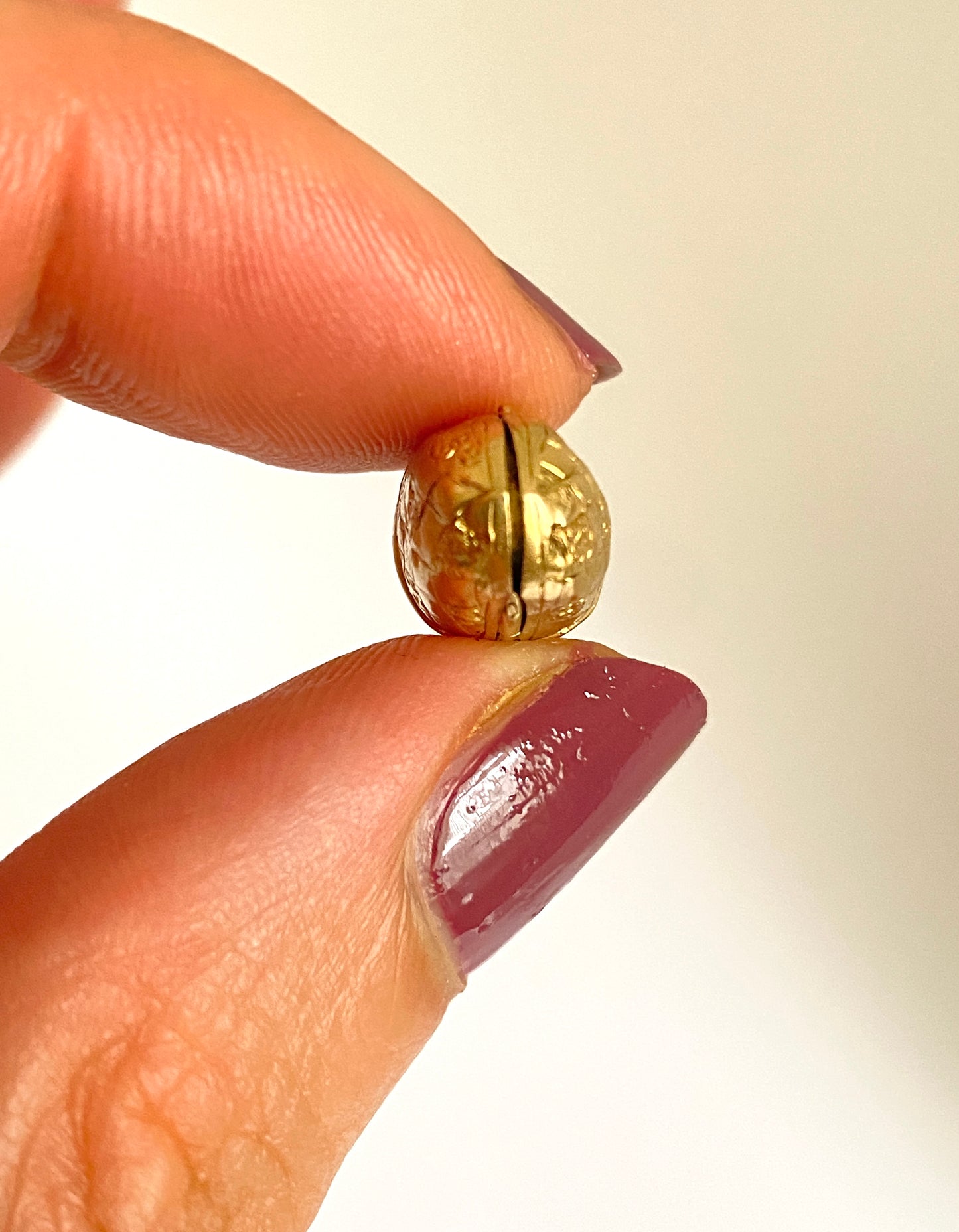 18ct Gold, French, Antique Acorn Locket/Pendant