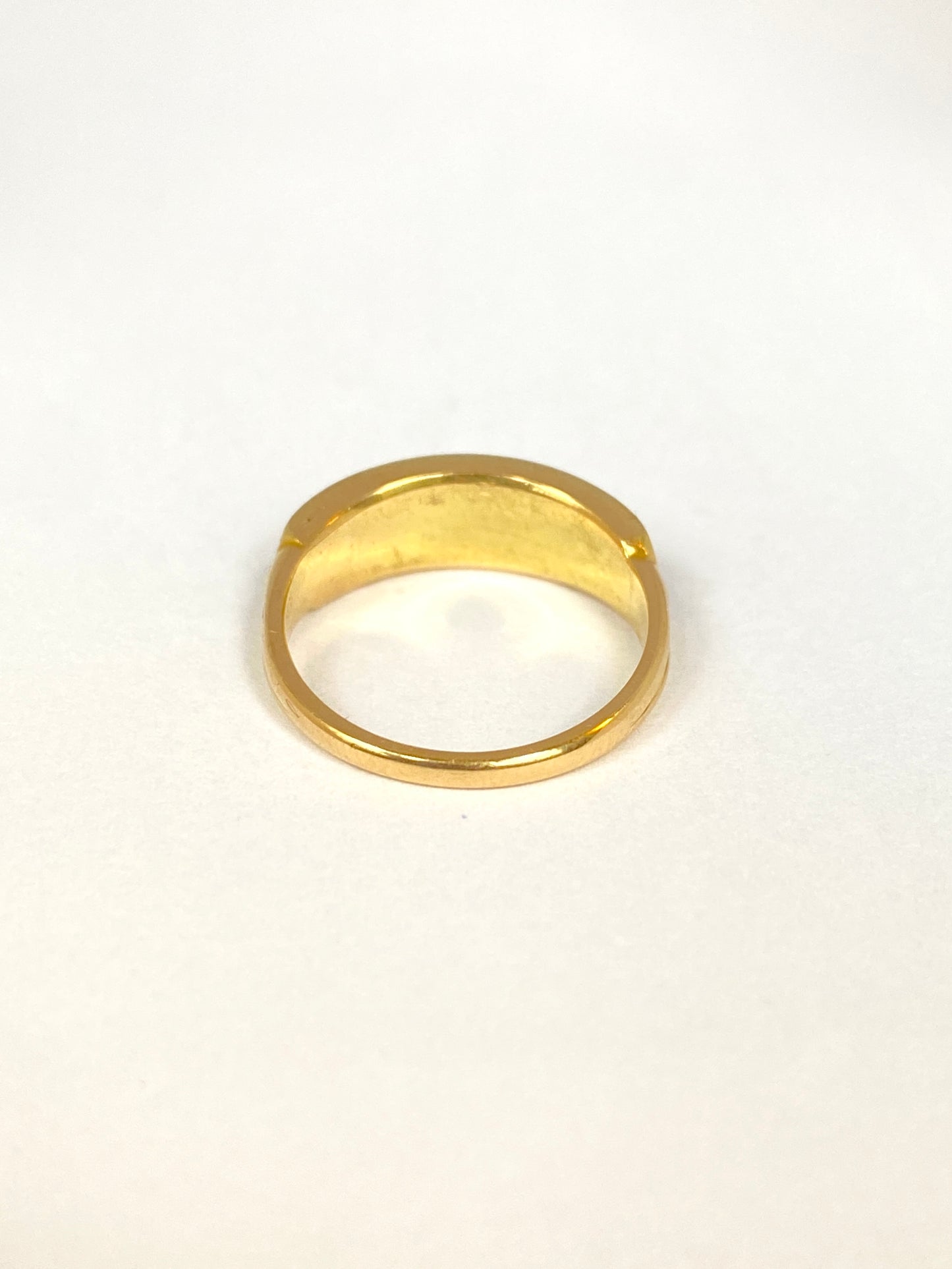 Romantic, 18ct Gold Multi Gem Acrostic, 'ADORE' ring with diamonds