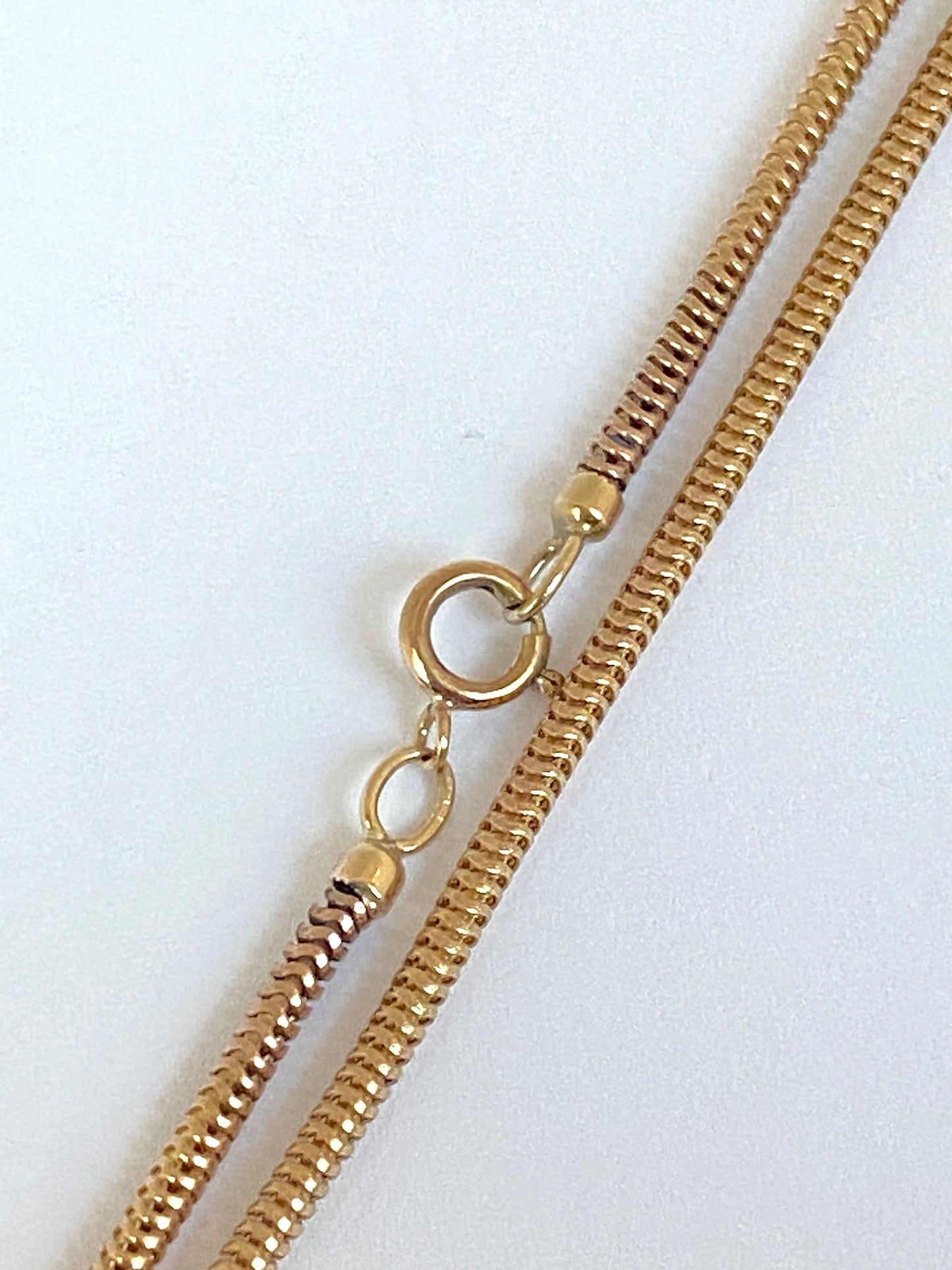 Vintage, 18.5 inch, 9ct Gold Snake Chain, 8.31g, 2.5mm wide