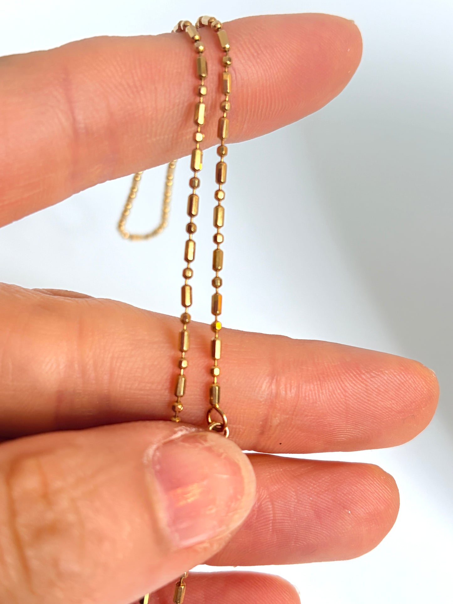 Dainty, 18 inch, 14ct Gold, Vintage Chain (2.97g)