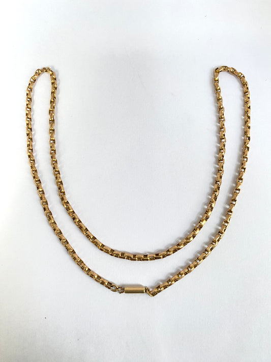 9ct Gold Victorian Belcher Chain, 16 inches, 5.5g