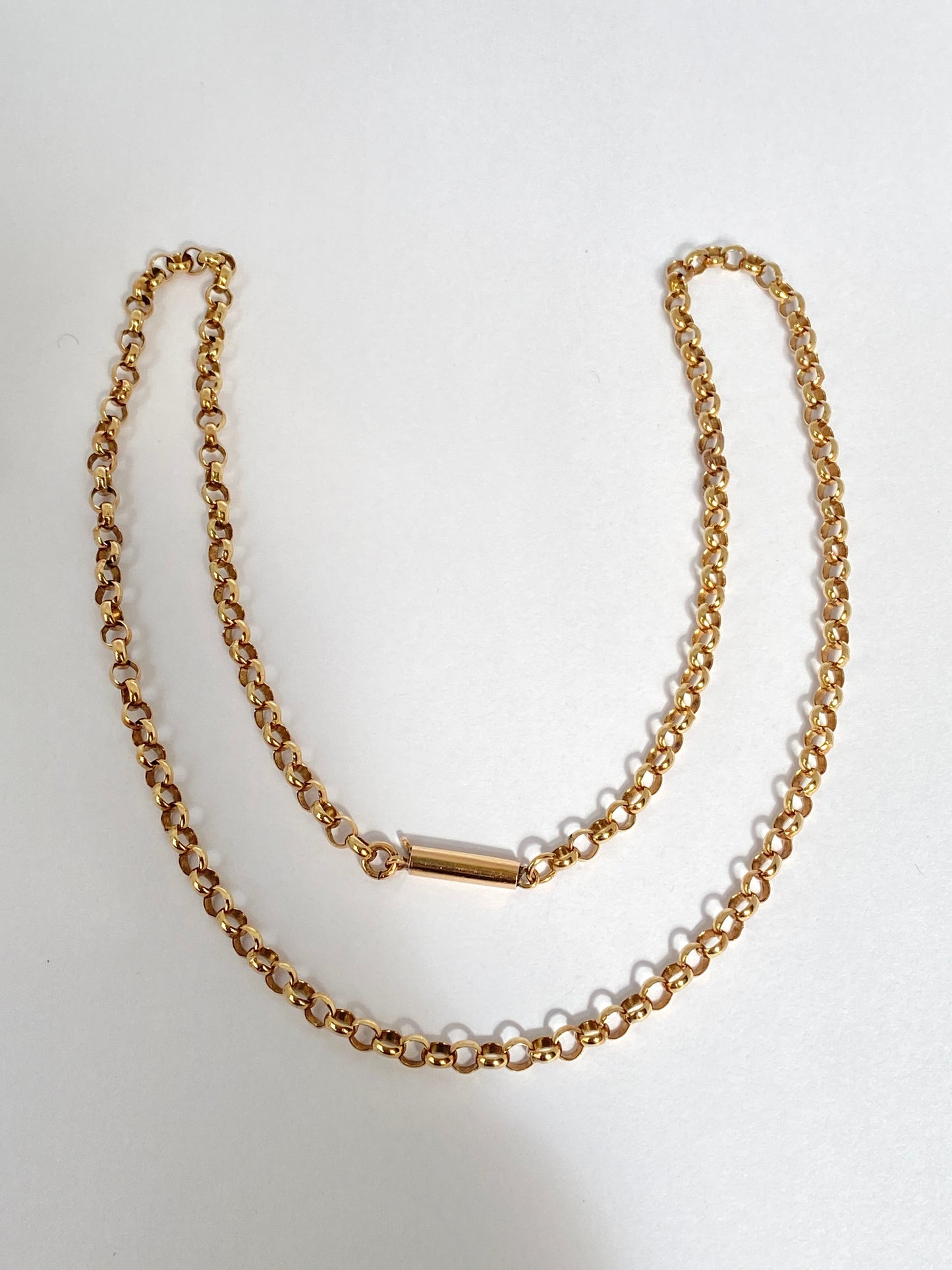 Vintage, 9ct Gold, 16in Belcher Chain (8.17g)