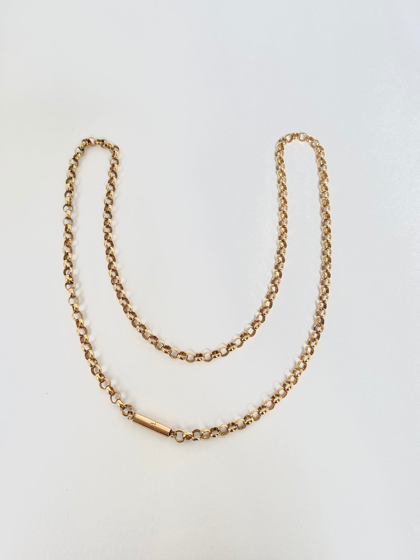 Vintage, 9ct Gold, 16in Belcher Chain (8.17g)