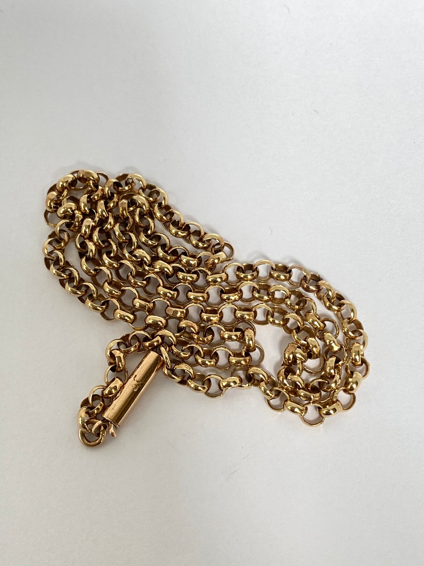 Vintage, 9ct Gold, 16in Belcher Chain (8.17g)