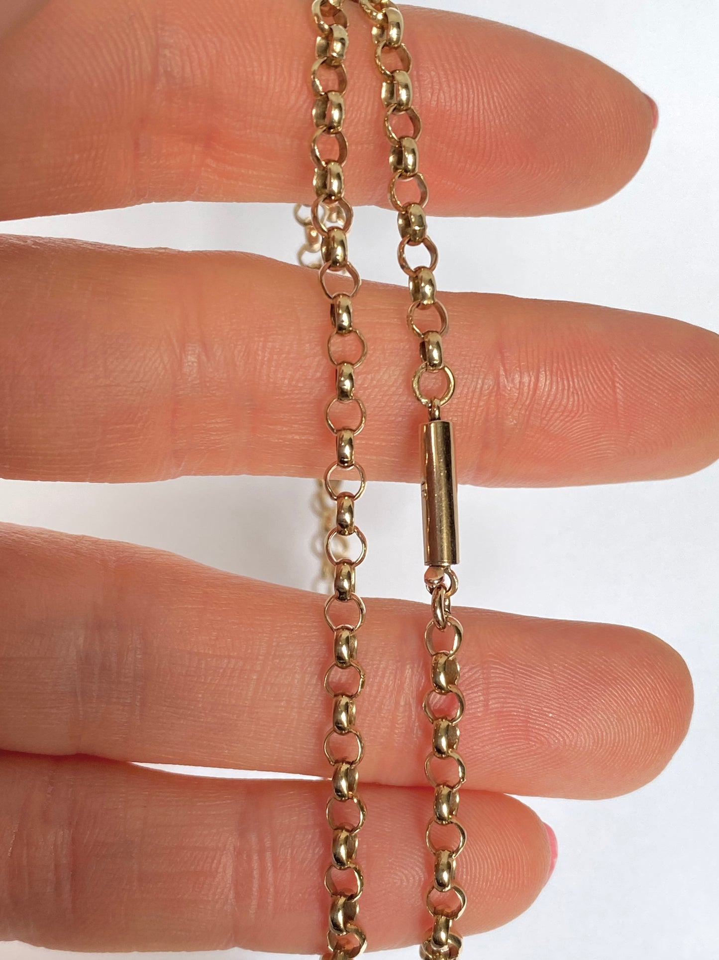 Vintage, 9ct Gold, 16in Belcher Chain (8.17g)