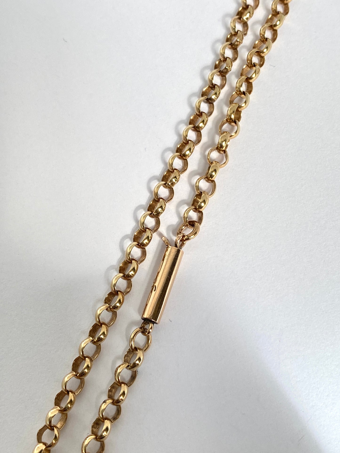 Vintage, 9ct Gold, 16in Belcher Chain (8.17g)