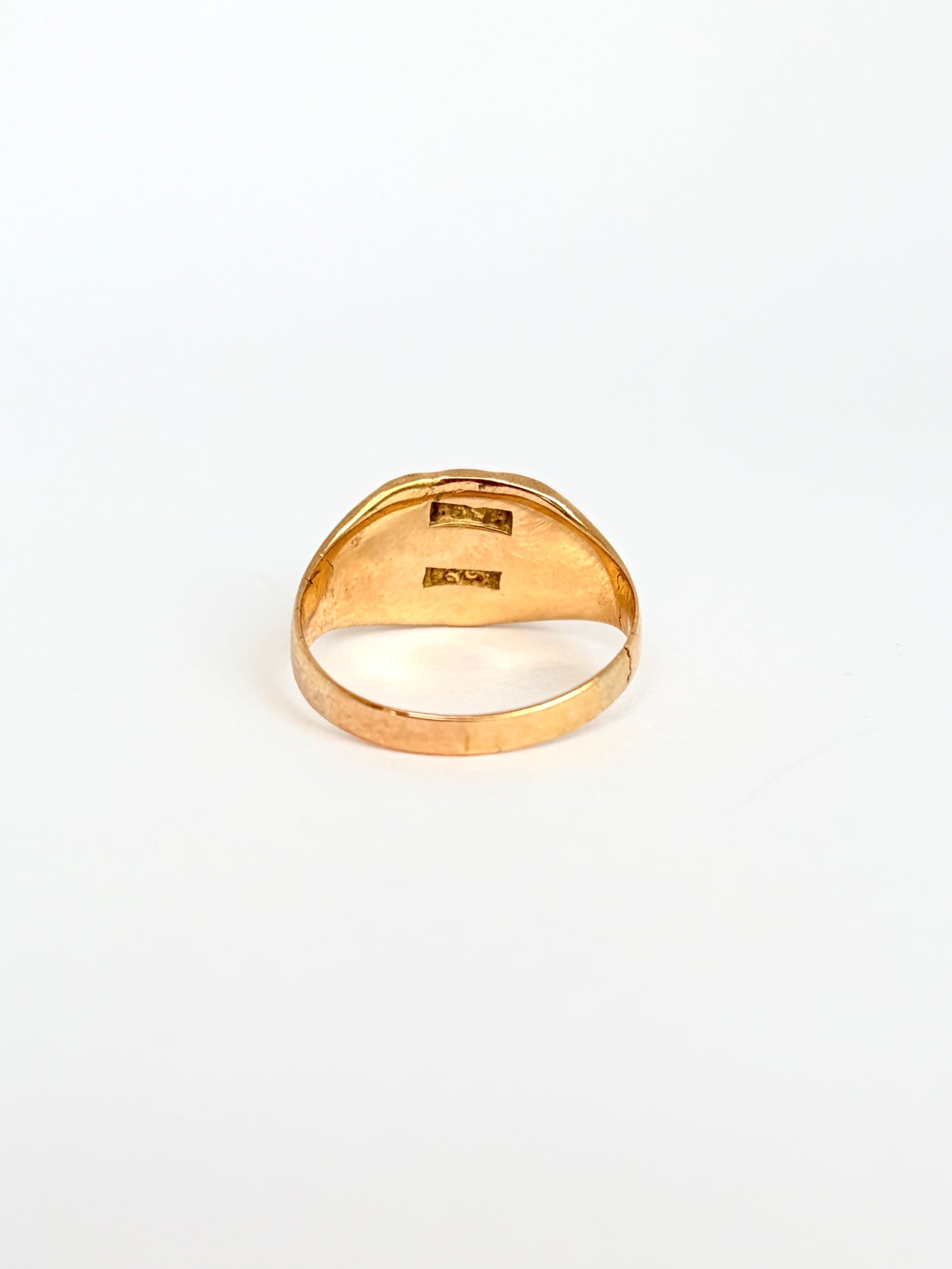 Vintage, 18ct Gold Lion Signet Ring, Hallmarked 18ct Gold, 3.42g