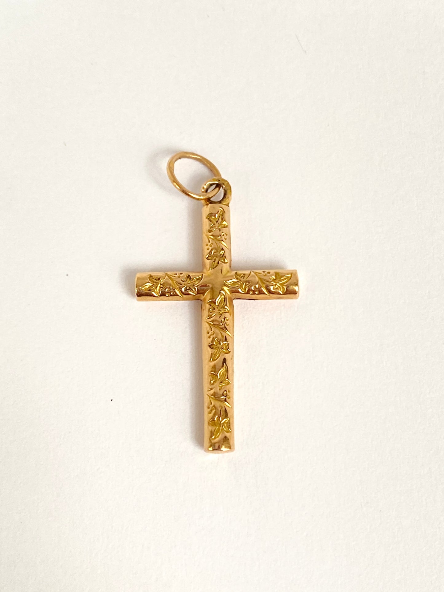 Vintage, 18ct Gold Cross Pendant