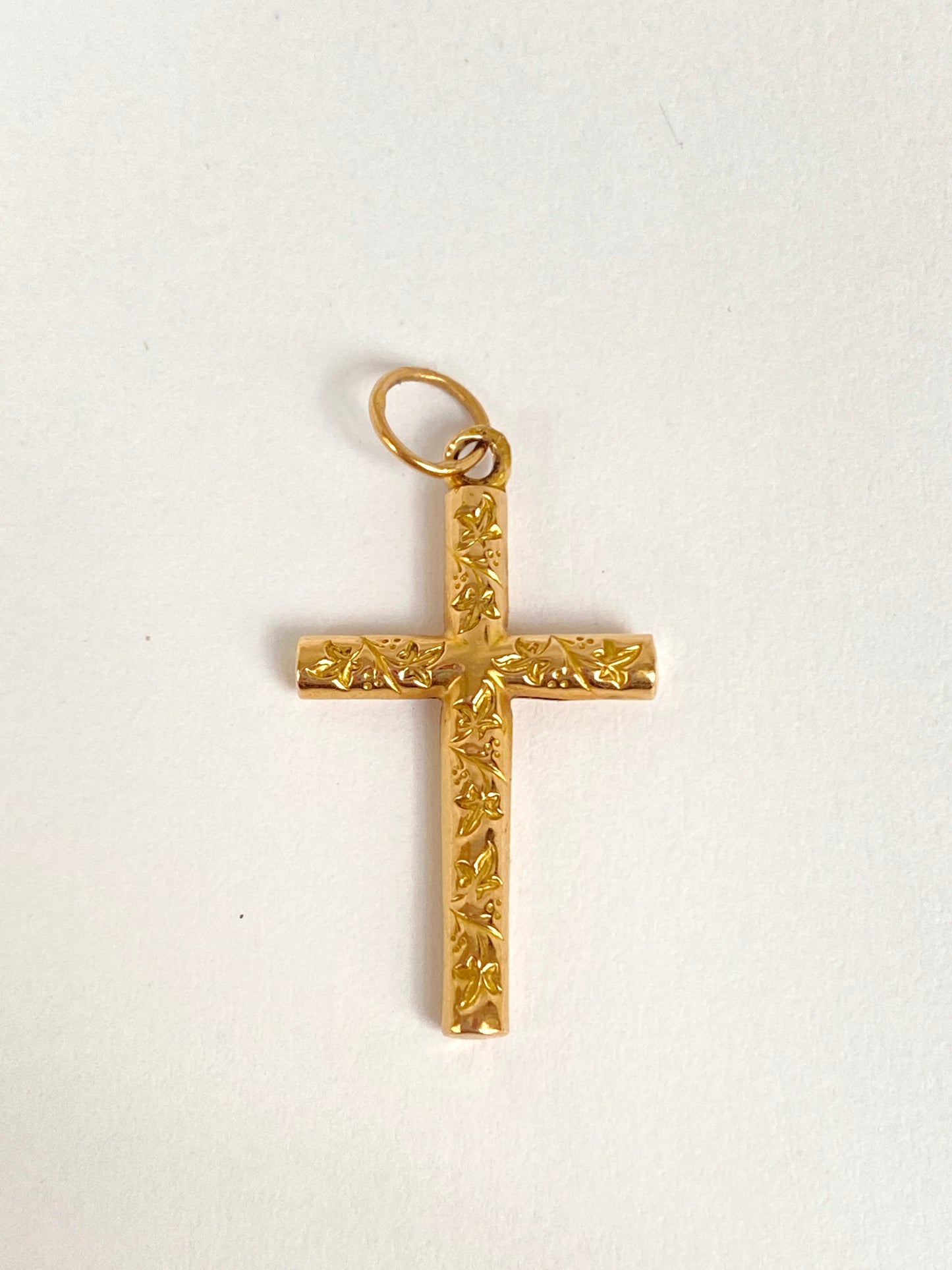 Vintage, 18ct Gold Cross Pendant