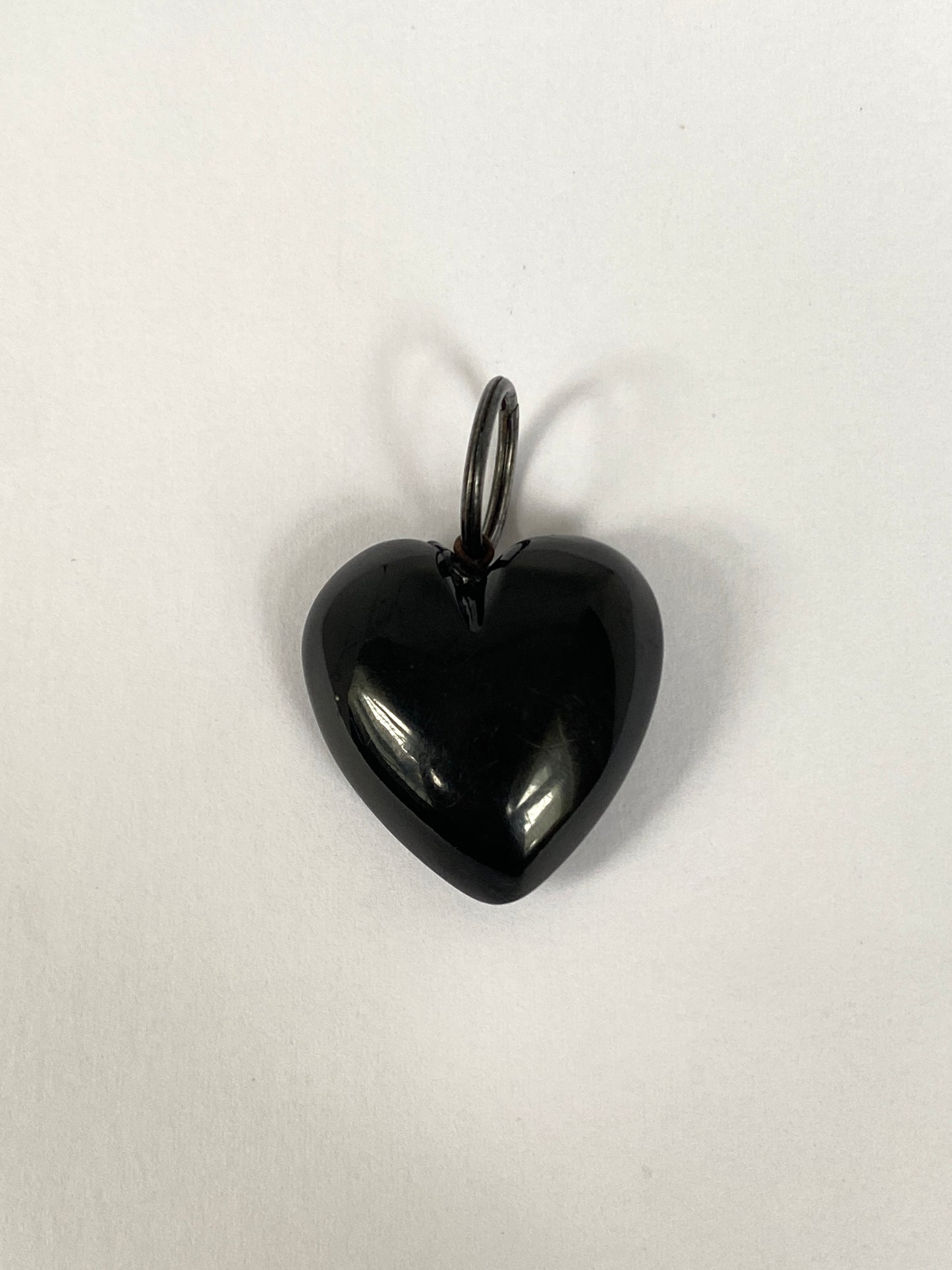 Victorian, Jet Heart Pendant