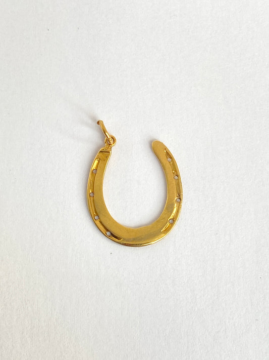 Antique 15ct Gold Horse Shoe charm/pendant, 1.16g