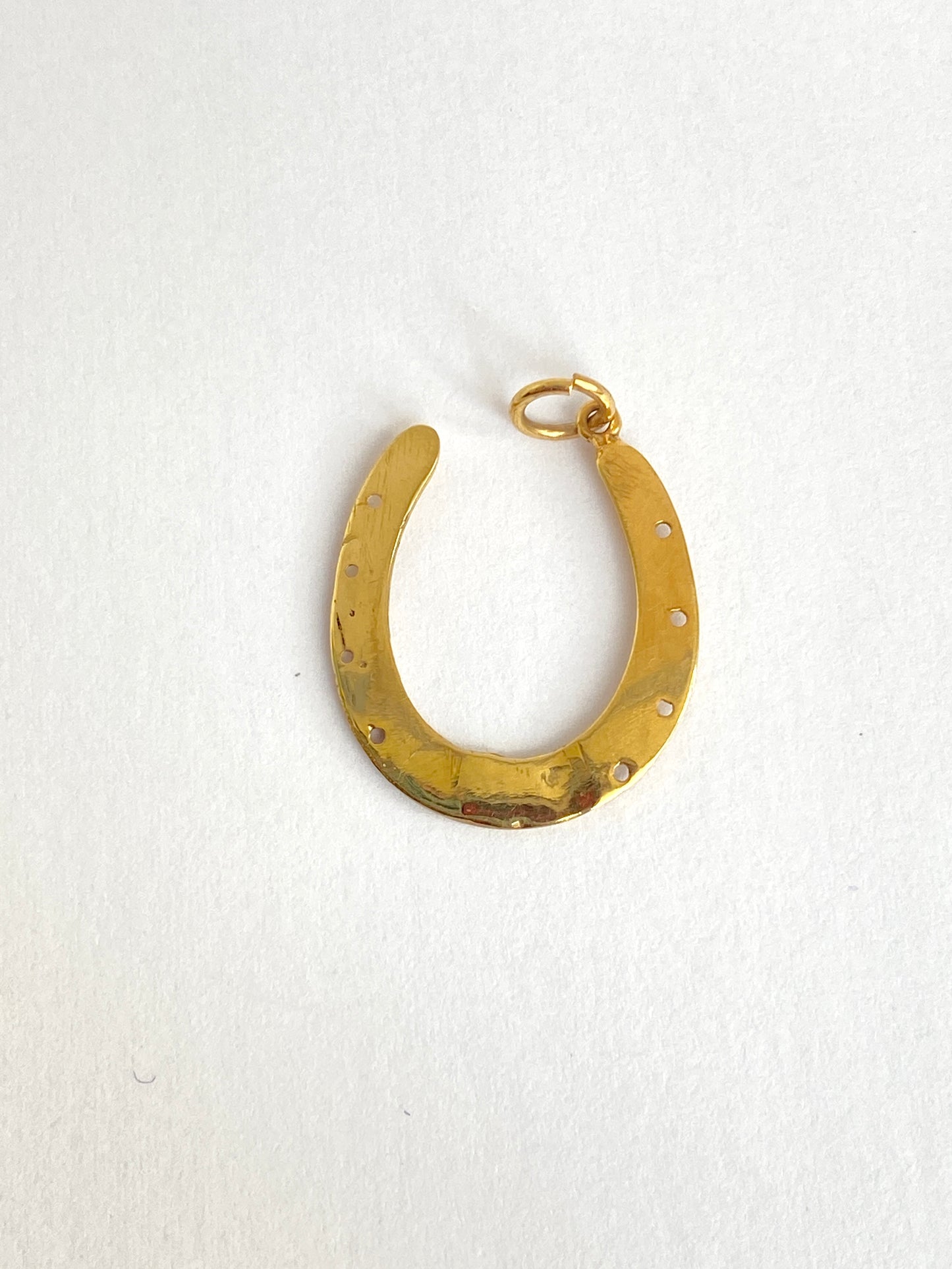 Antique 15ct Gold Horse Shoe charm/pendant, 1.16g