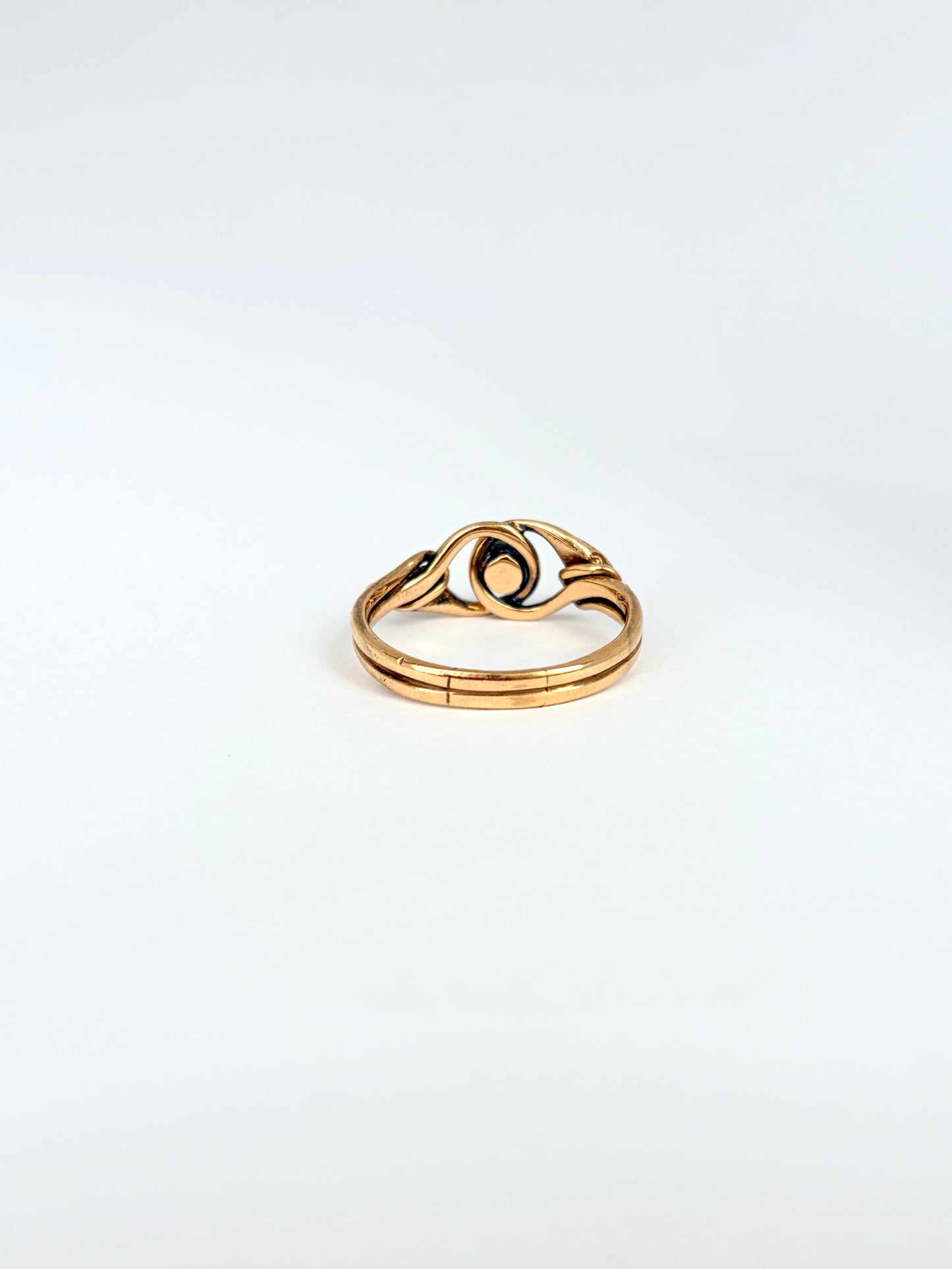 Rare, Antique, 18ct Gold, Diamond, Ruby and Emerald Snake Ring, 4.74g