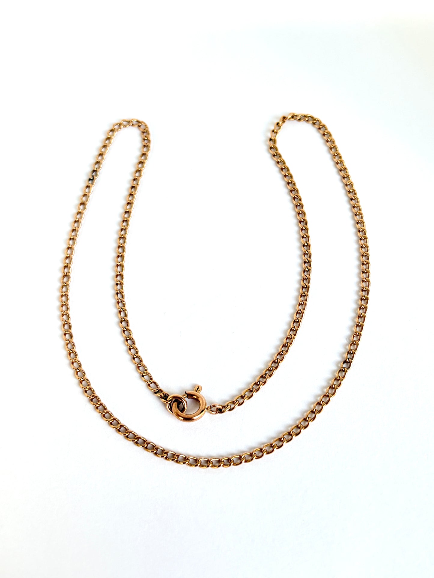 15ct Gold Vintage Chain, 15 inches long, 4.88g
