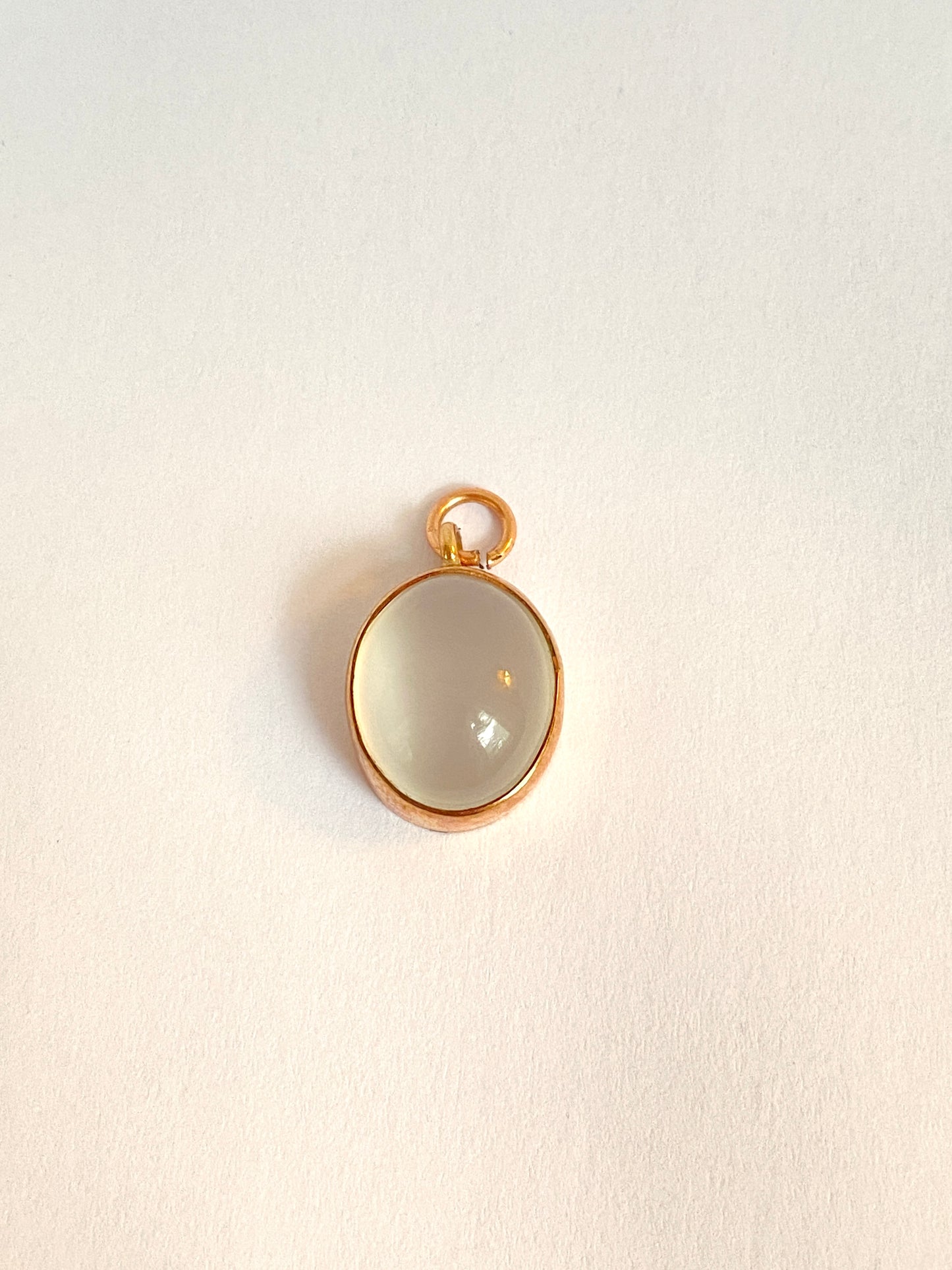 Vintage, 9ct Rose Gold Moonstone Pendant