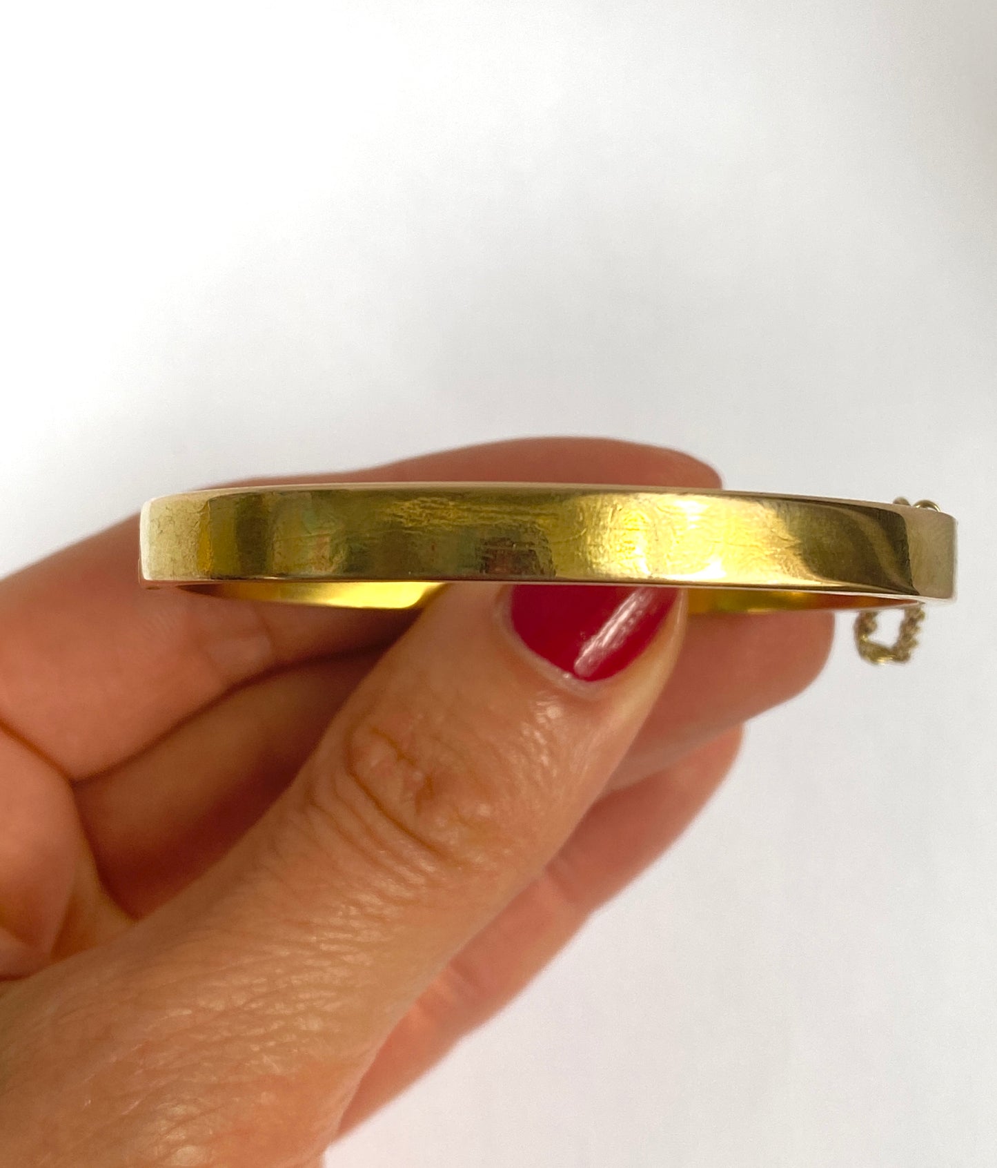 Antique, 15ct Gold Acrostic 'Adore' Bangle (Diamond, Amethyst, Opal, Emerald, Ruby)