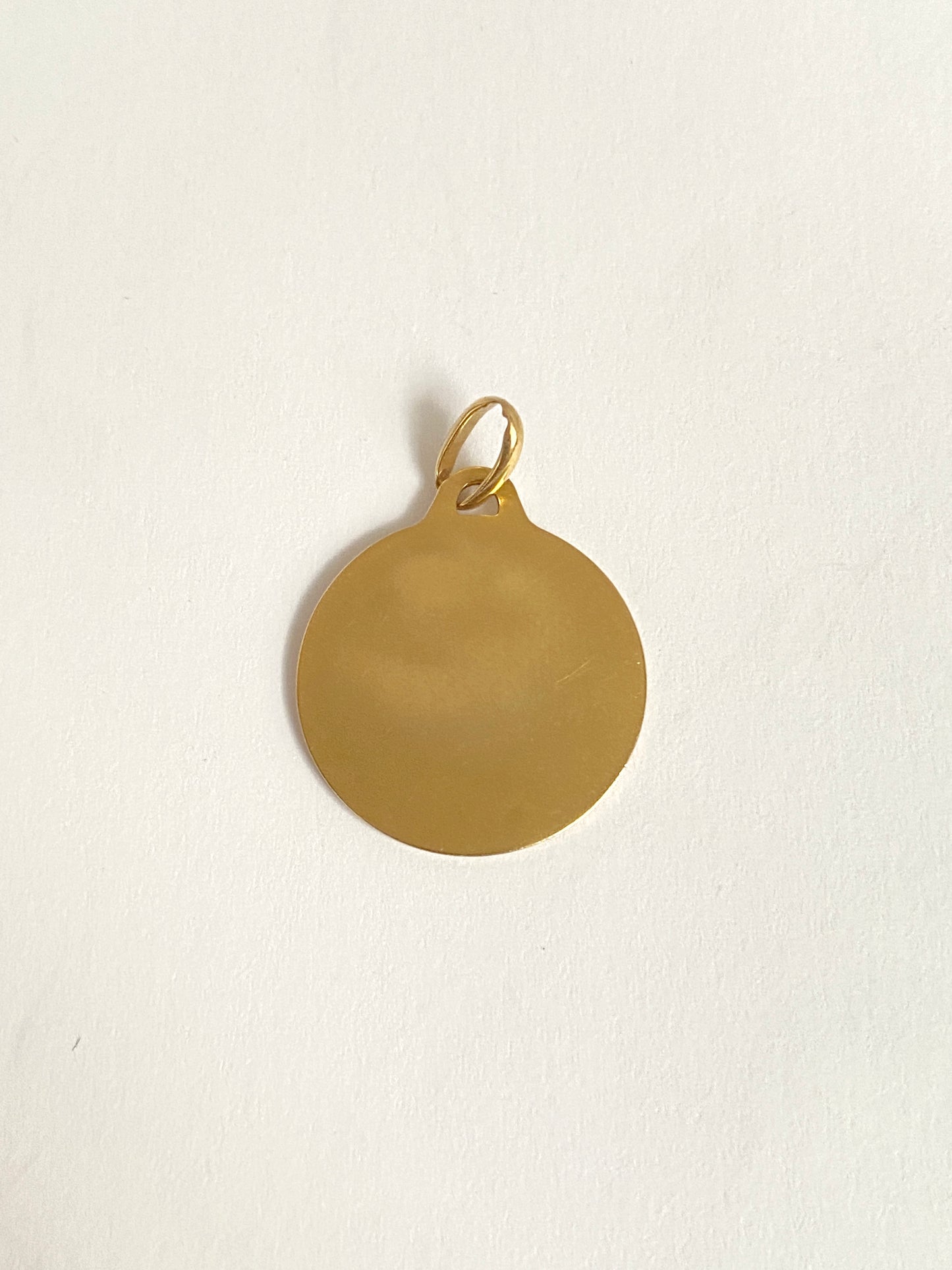 2nd payment Antique, 18ct Gold, Diamond and Ruby French Augis Love Pendant, 'Qu'hier - Que demain'